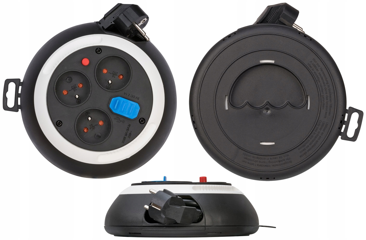 Przedłużacz zwijany Comfort-Line 3m z gniazdem USB Brennenstuhl 1109224600 Kod producenta 1109224600