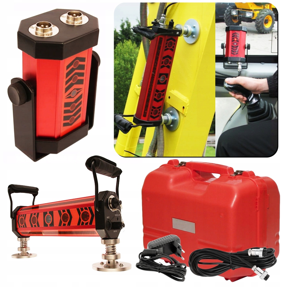 Laserový detektor Digger Rc – systém kontroly hladiny pro srovnávací bagr