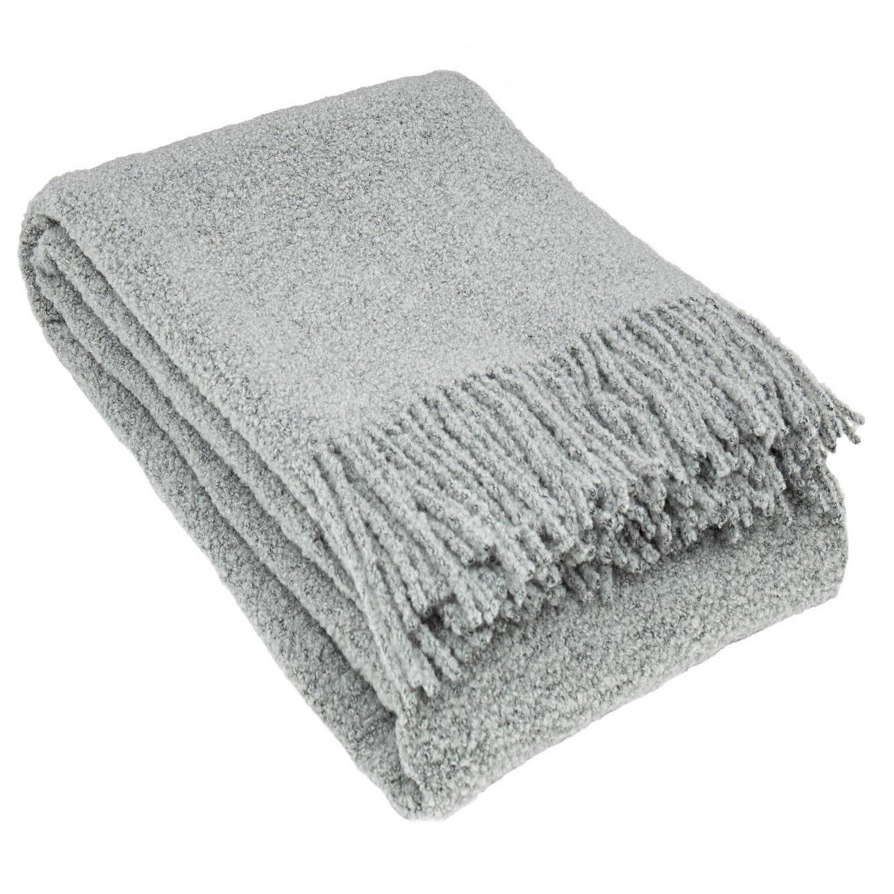 Dekoria kostkovaná buklé 140x200cm stříbrně šedá