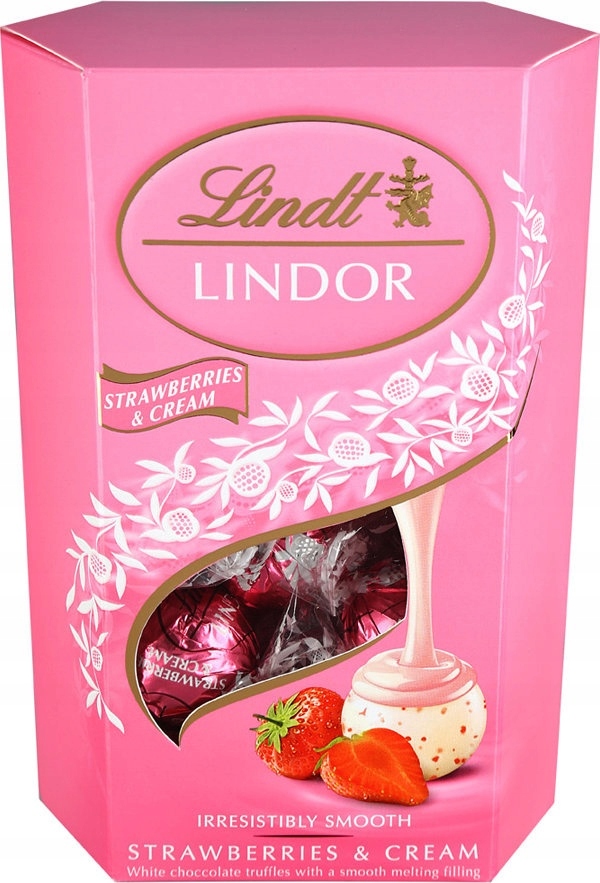 Levně 2x Lindor Jahodový kornout 200g (doporučená maloobchodní cena)