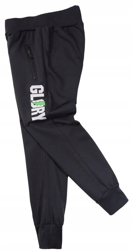 SPODNIE dresowe chłopak 254 GLORY 12-146/152 grey Materiał dominujący bawełna