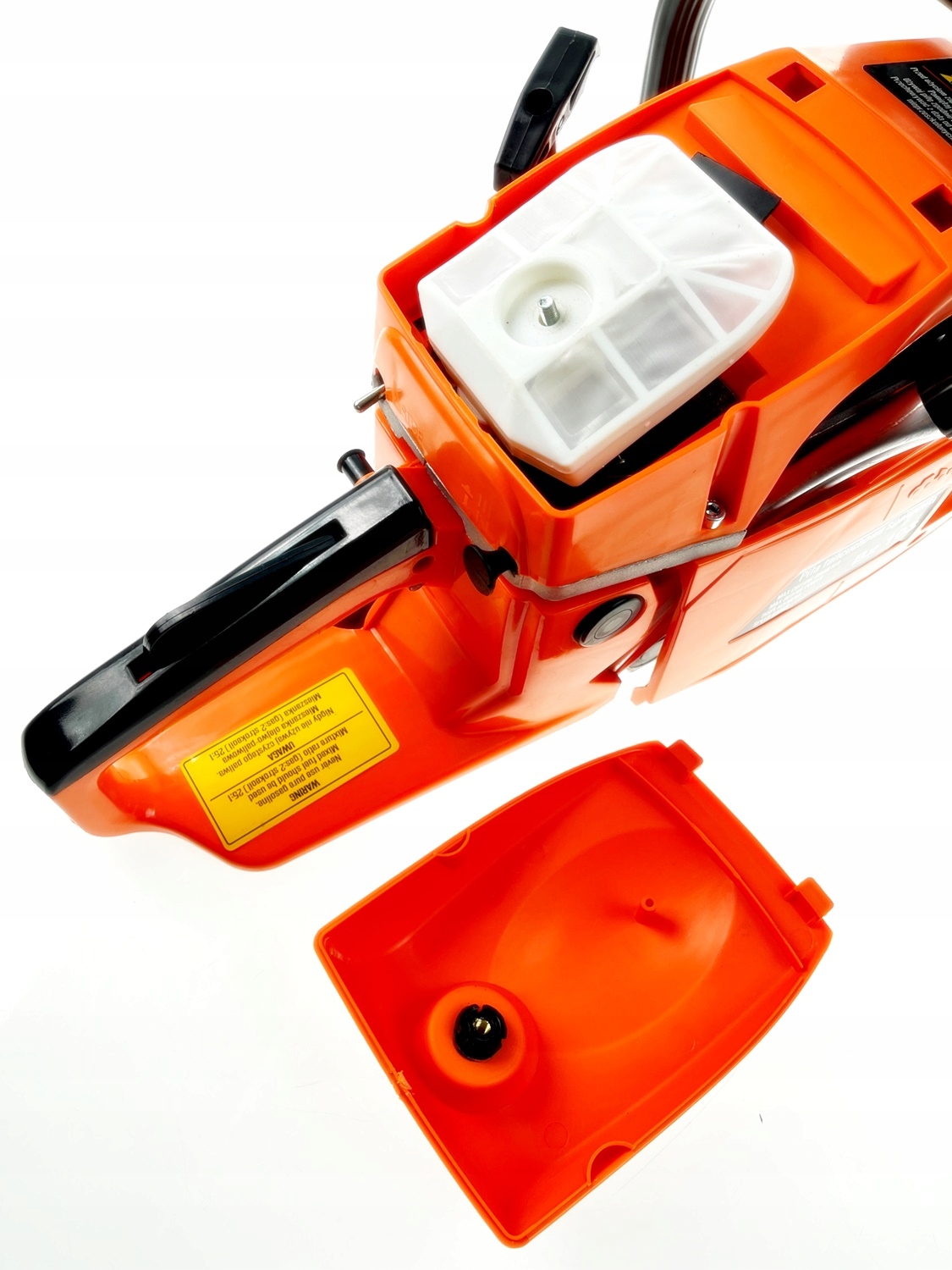 PIŁA SPALINOWA 8,2KM PILARKA 45CM FULL OPCJA 52CC Pojemność silnika 52 cm³