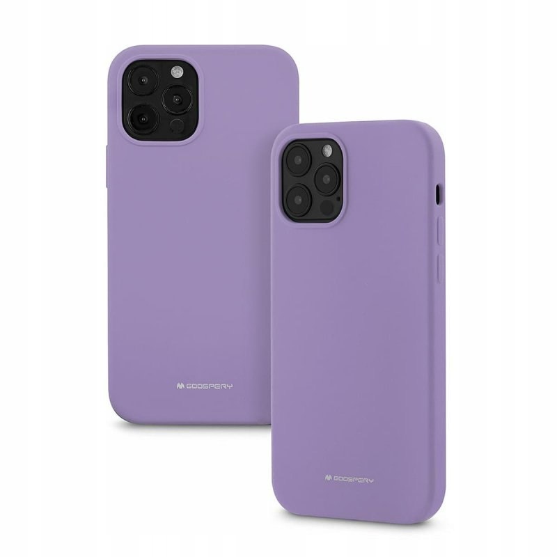 Etui Mercury Silicone do Samsung A71 5G fioletowy