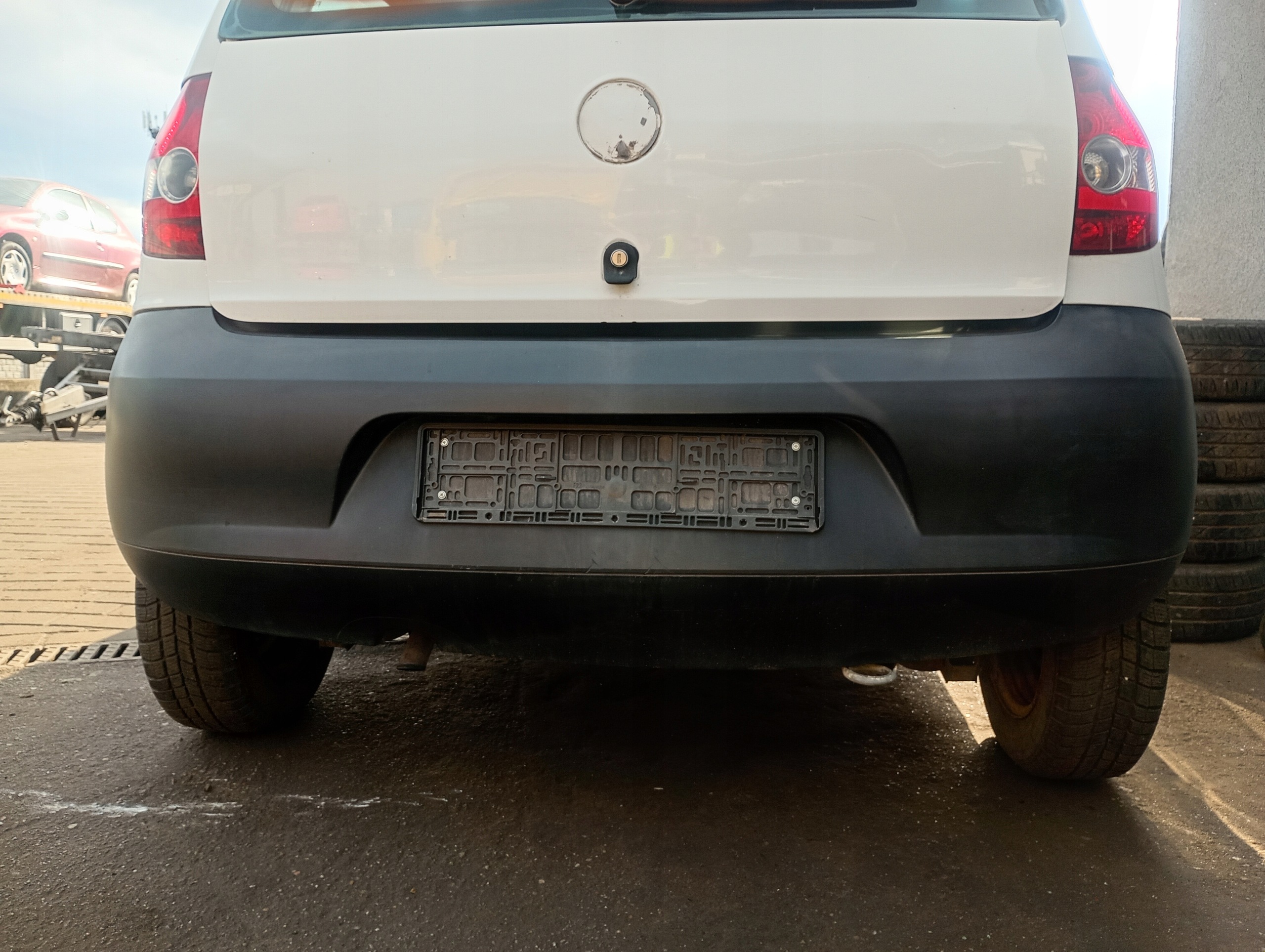 bumper rear rear part VW Fox 05-11