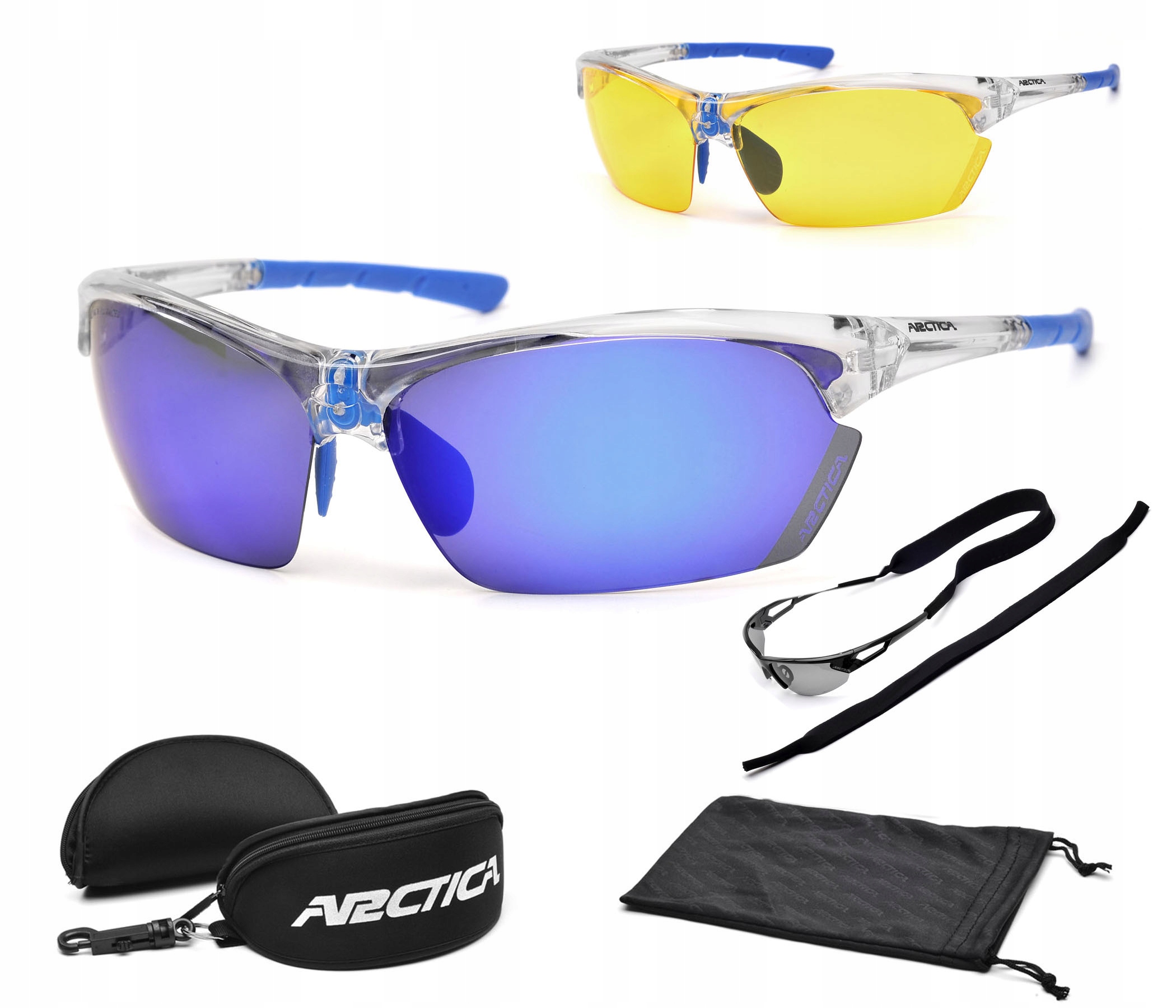 Polarizační Cyklistické Brýle S Vyměnitelnými Skly Arctica S-312C UV400