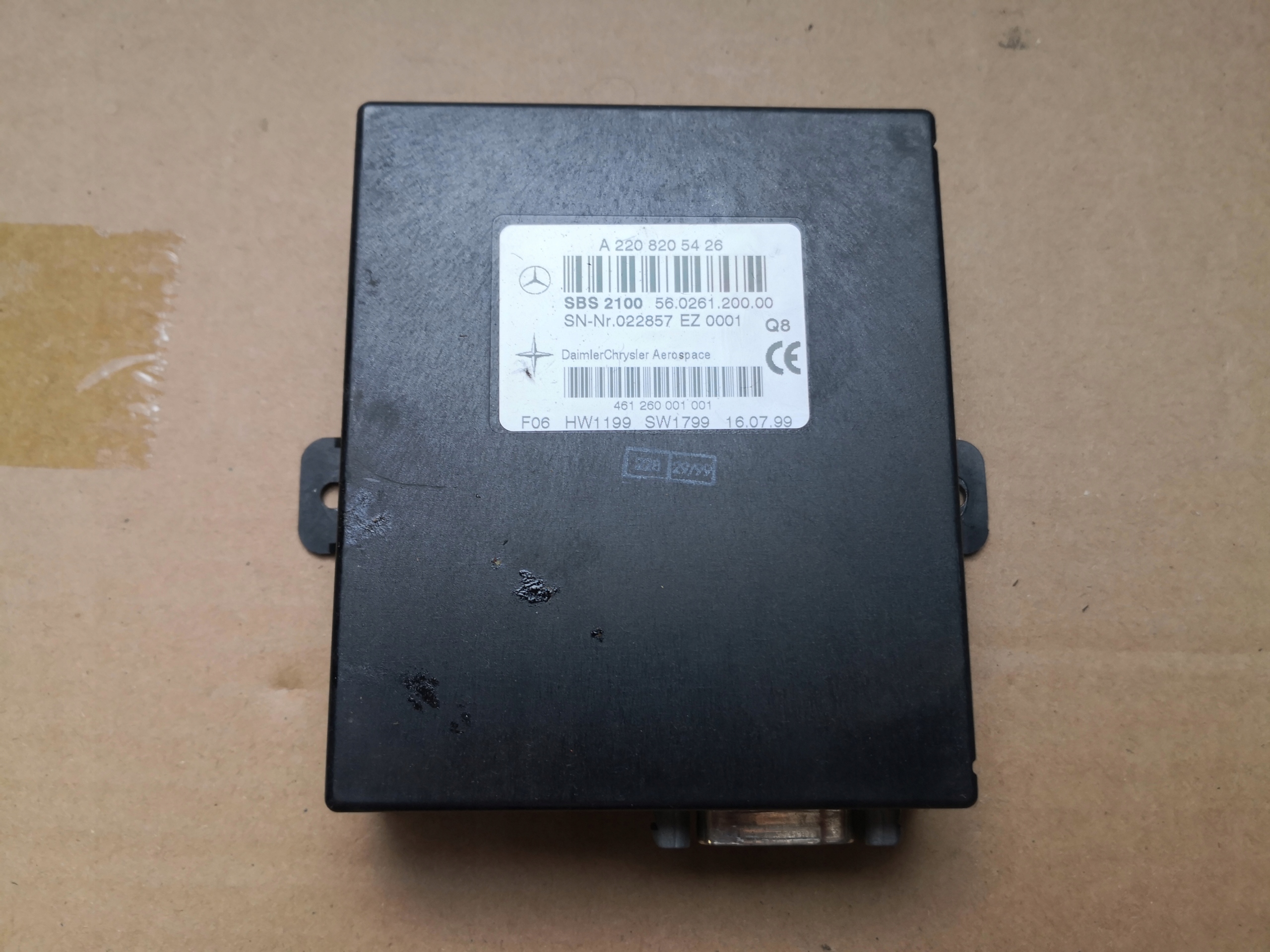 module control unit MERCEDES W220 A2208205426