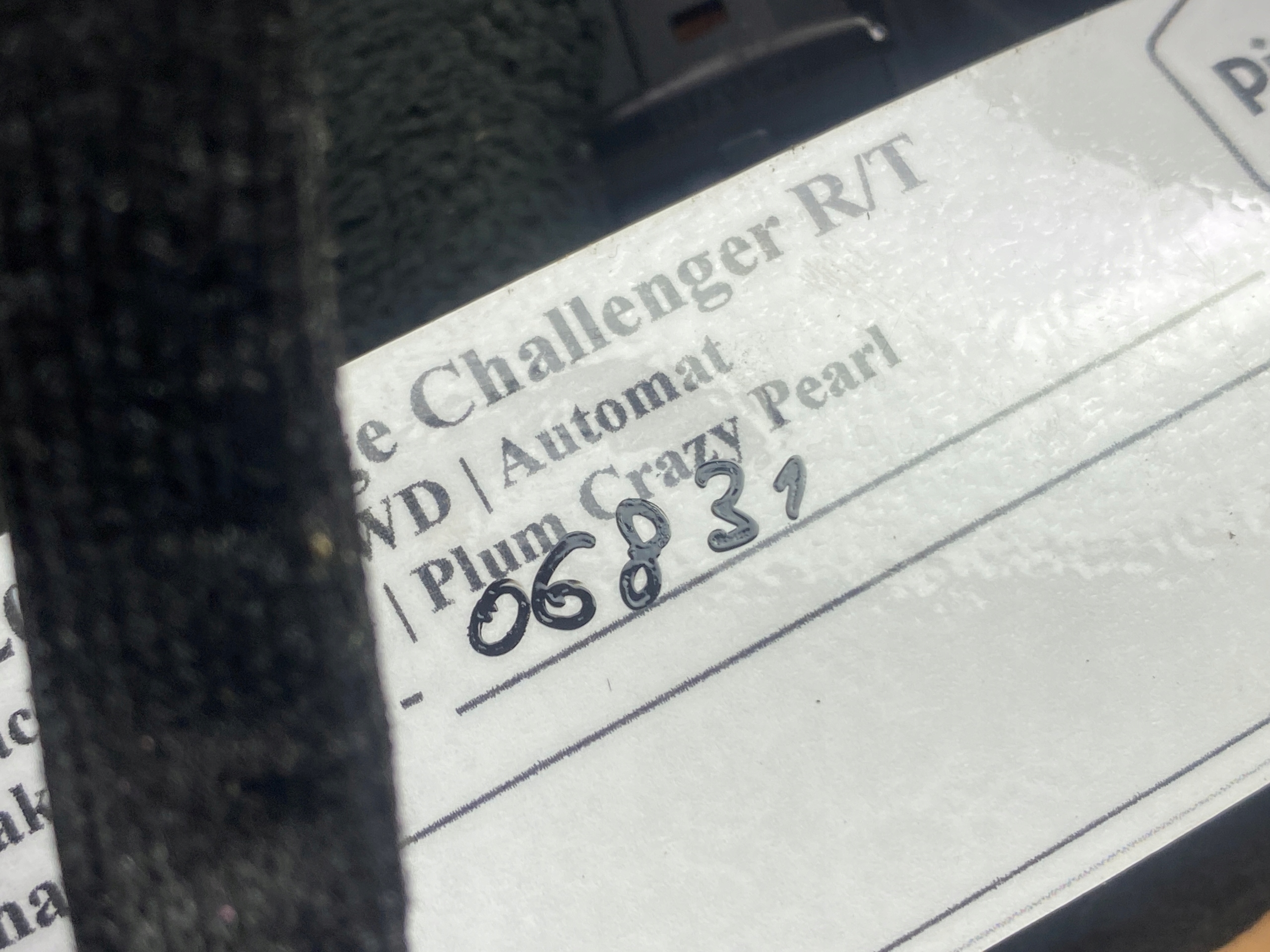 Antena dach rekin pletwa Dodge Challenger 2015+ USA