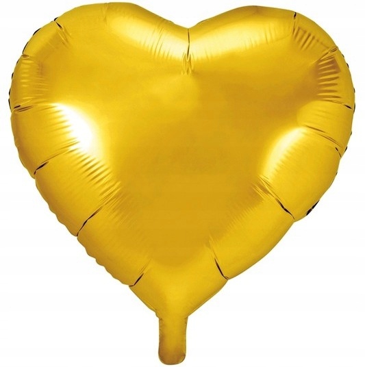 

Balon Foliowy Złoty Złote Serce 45 cm