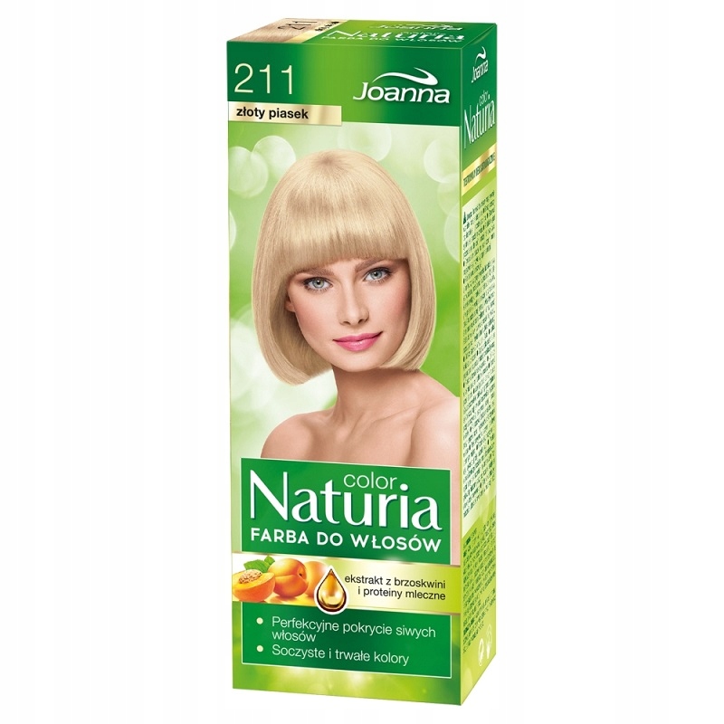 

Joanna farba do włosów Naturia 211 Złoty Piasek