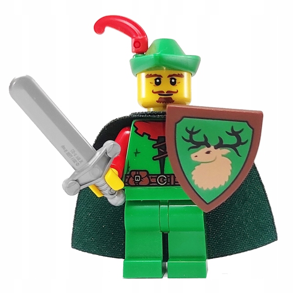 LEGO Castle - Dowódca Forestman + wyposażenie ! Marka LEGO