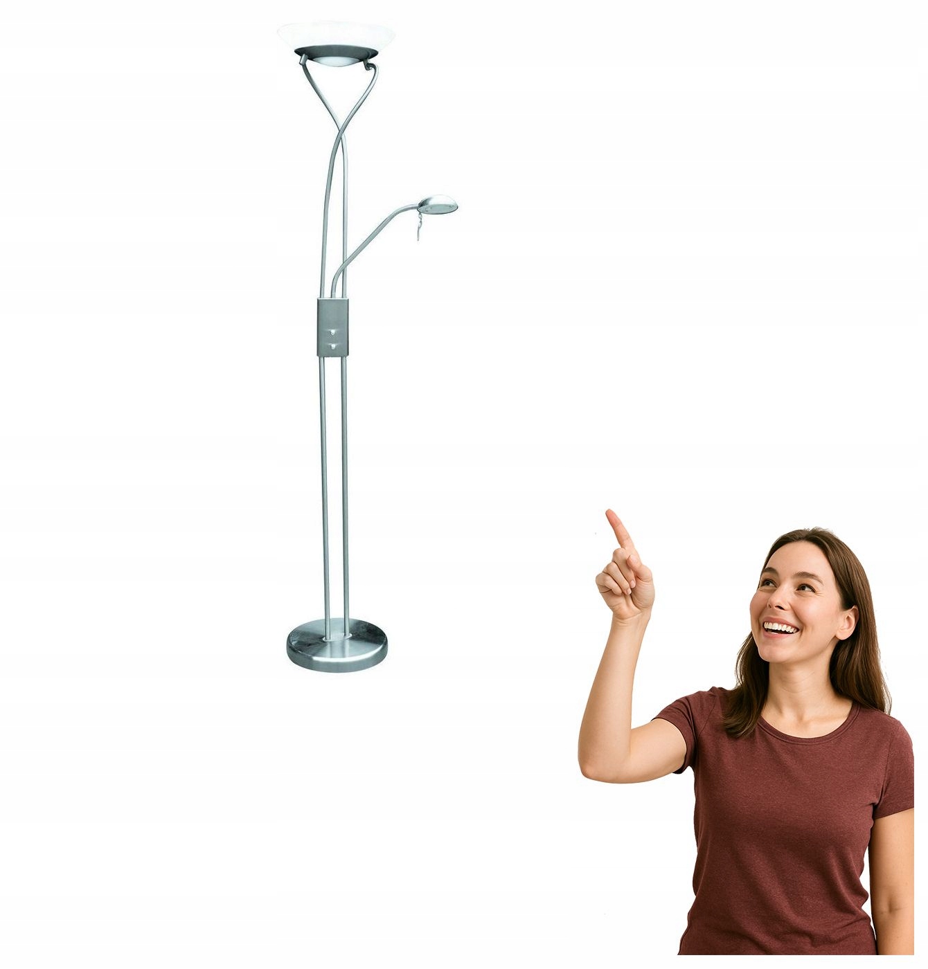 Podlahová lampa Gamma 4077 Rabalux