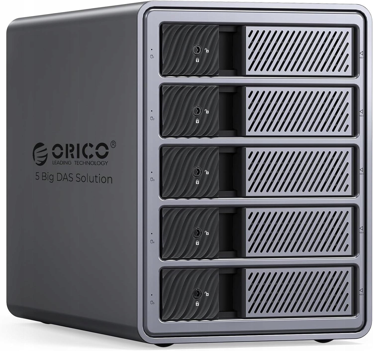 Orico 9858RU3 stacja dokująca Raid 0/1/5/10, Usb 3.0, 5x Hdd do 3,5", 22TB