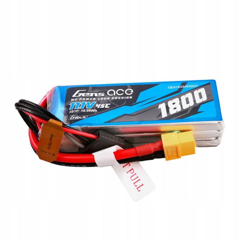 Gens ace G-Tech pakiet LiPo 11.1V 1800mAh 3S 45C