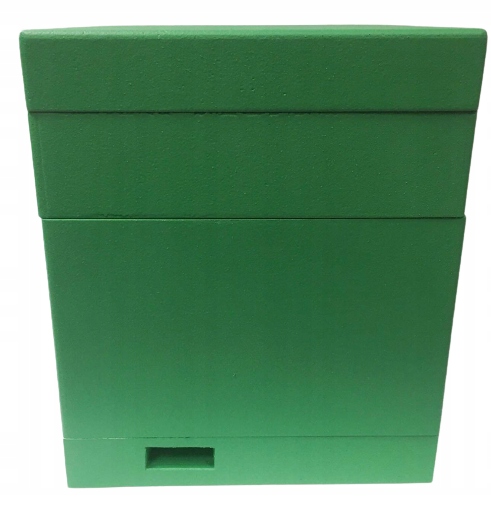 Mini dvojrodinný úľ zelený