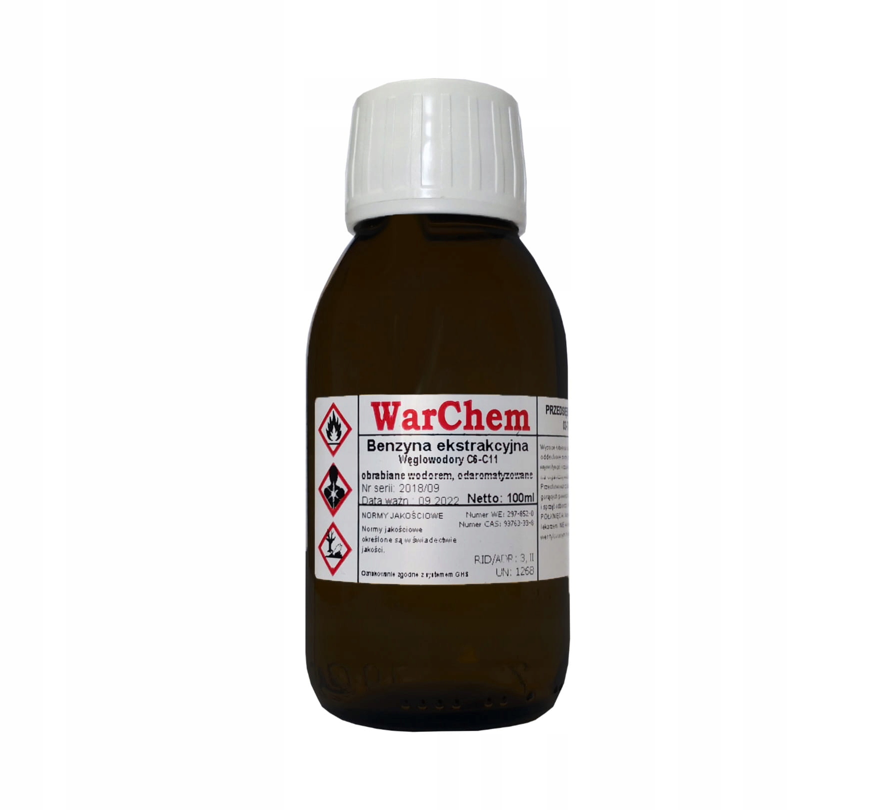 

Benzyna Ekstrakcyjna 100ml Warchem