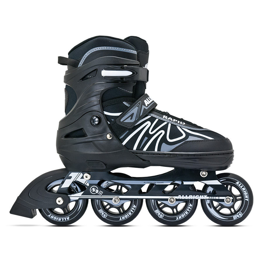 Kolečkové Brusle 39-42 Allright Rapid ABEC9 Pro Děti A Mládež Fitness