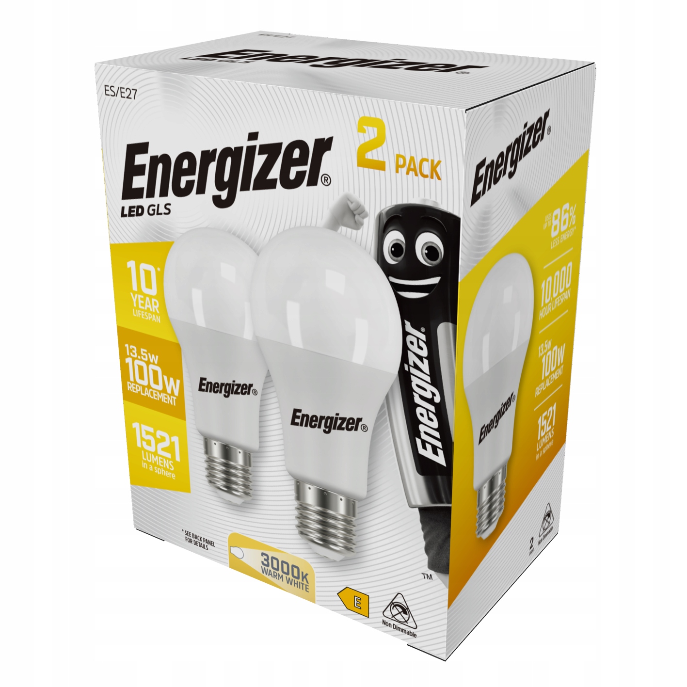 

2x Żarówka Energizer E27 Led 13W 100W 1521lm 18544