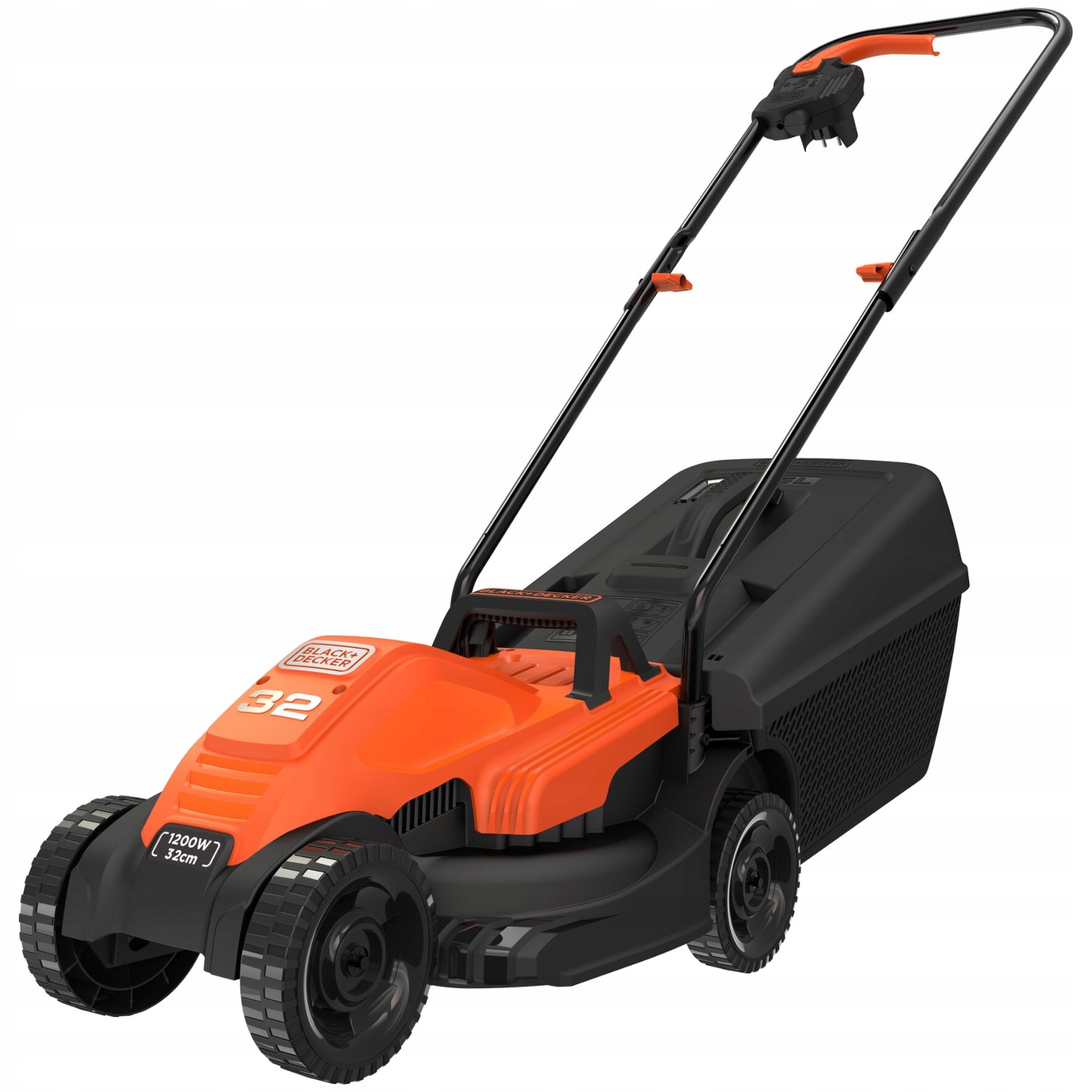 Black Decker Kosiarka do trawy sieciowa 1200W 32cm BEMW451 z koszem