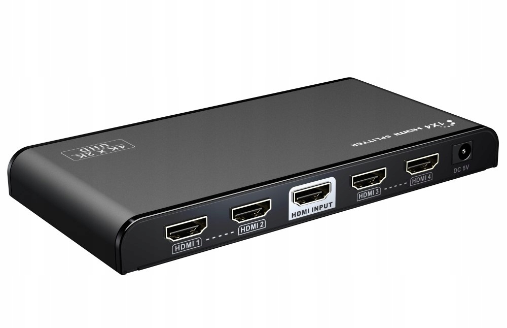 Adaptér (Splitter) Hdmi 2.0 1-4 port , 4K x 2K/60Hz, Full Hd, 3D, černý