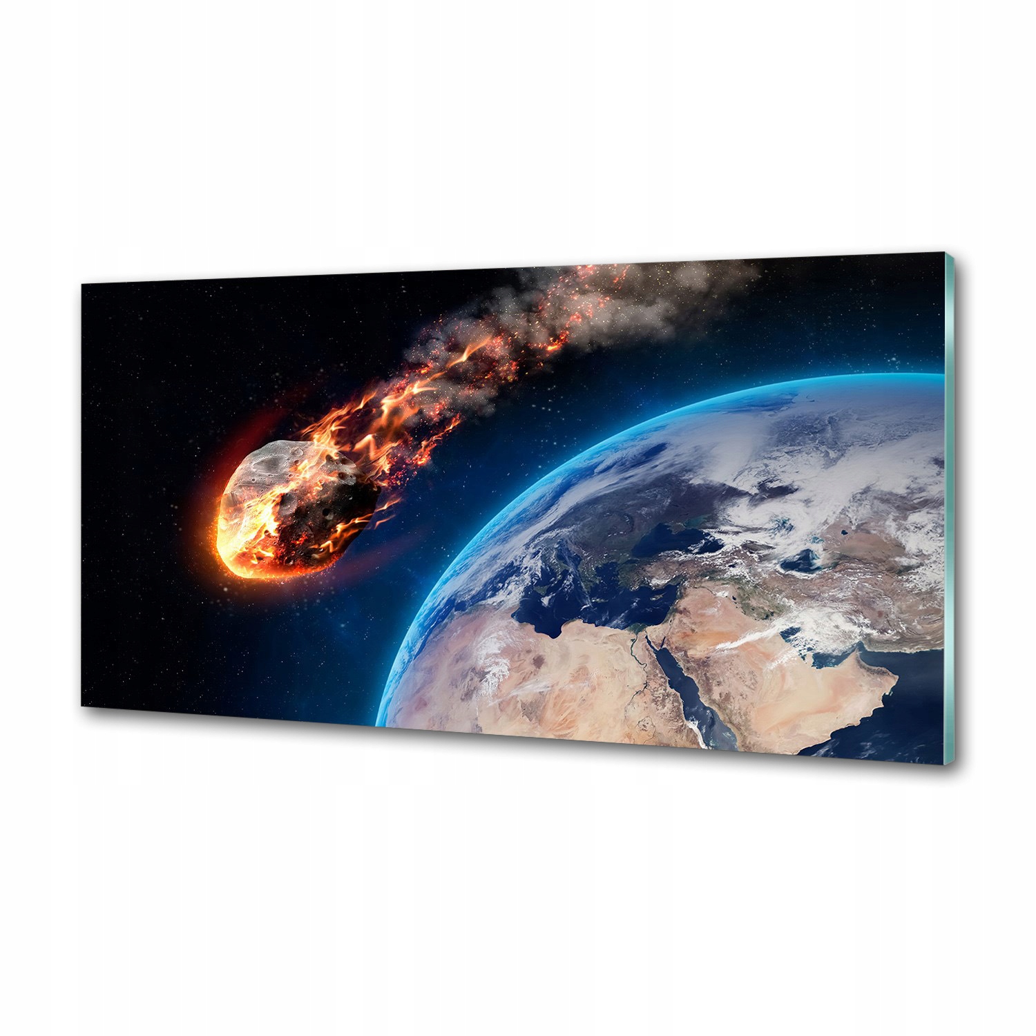 Panel do kuchyne Padajúci meteor 120 x 60 cm Lepidlo