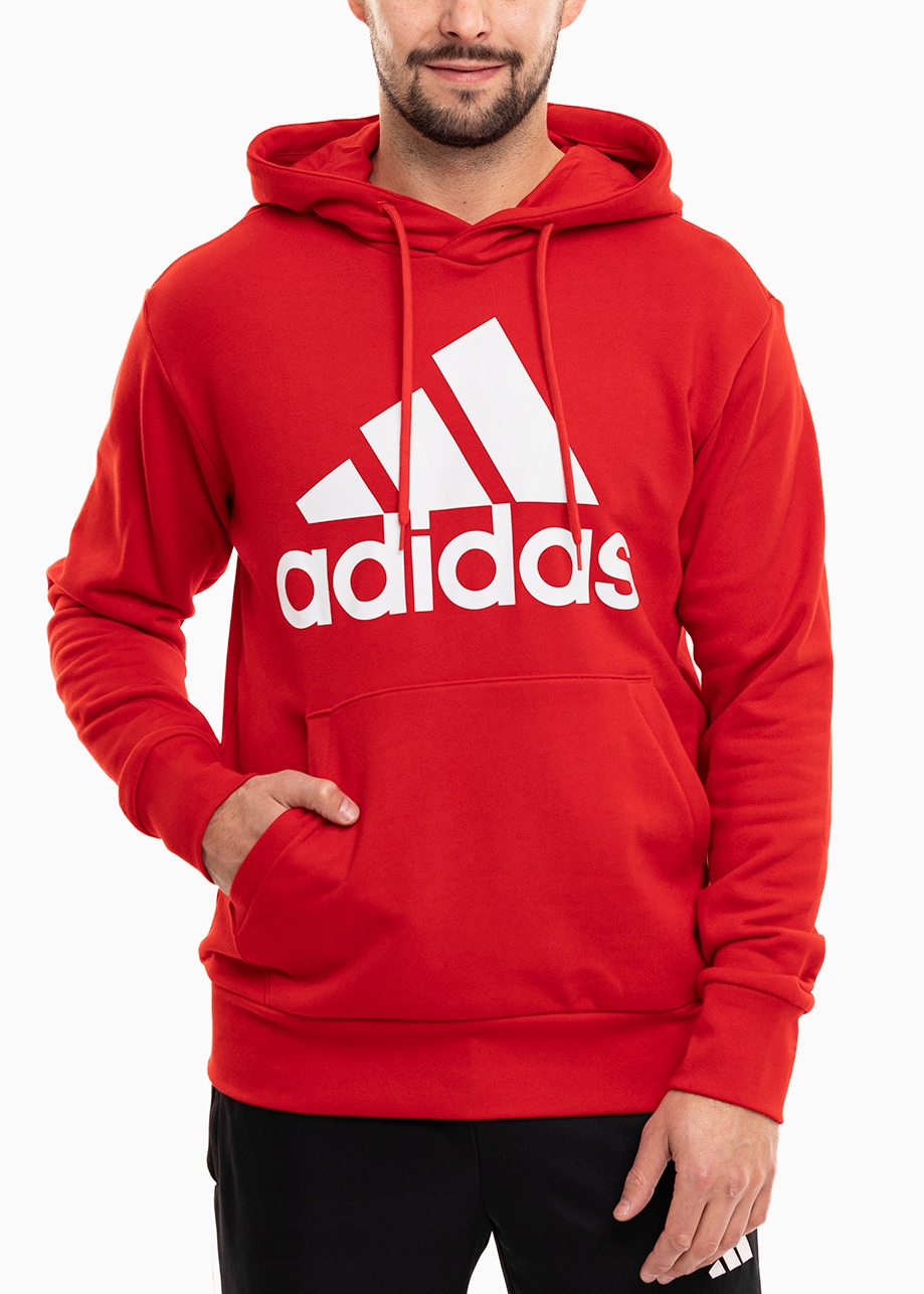 adidas pánská mikina s kapucí s teplákovou mikinou Essentials Hoodie vel S