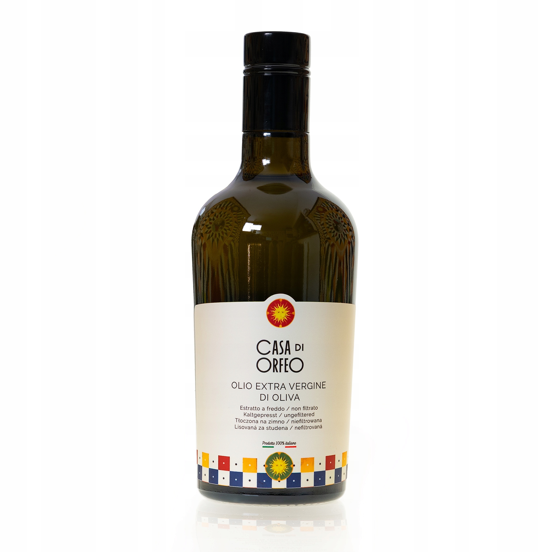 Olej Extra Vergine Casa di Orfeo 500 ml Lahev, Sicílie 2025/2026, Itálie