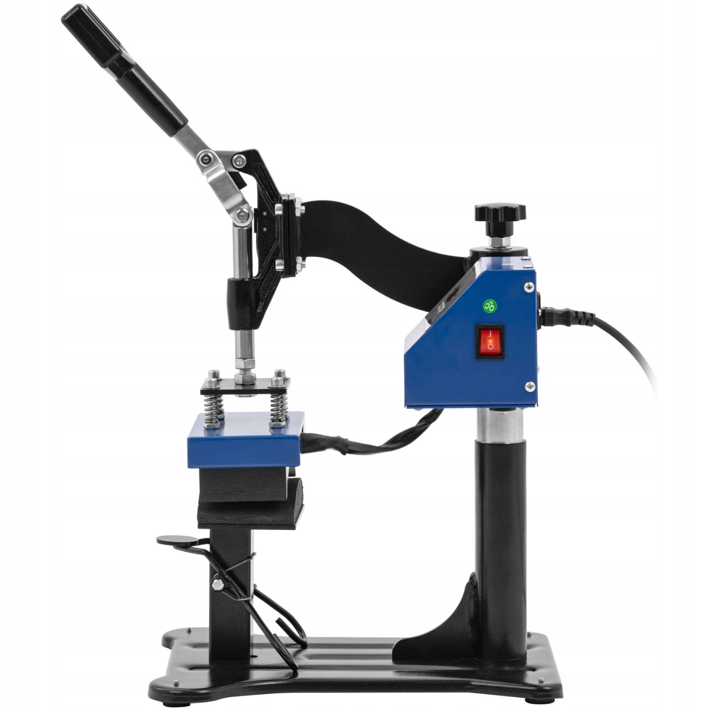 PRASA TERMOTRANSFEROWA DO CZAPEK - DO 250°C - WYŚWIETLACZ LCD - TIMER - Typ prasa termo transferowa