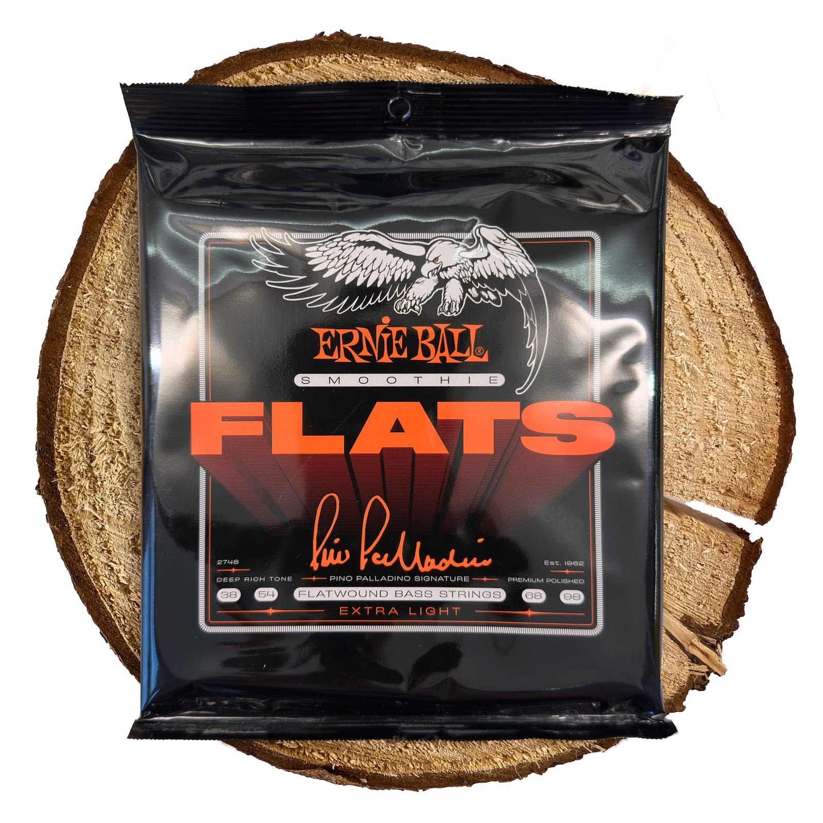 Ernie Ball Pino Palladino Smoothie Flats Bass Extra Light 38-98 flats