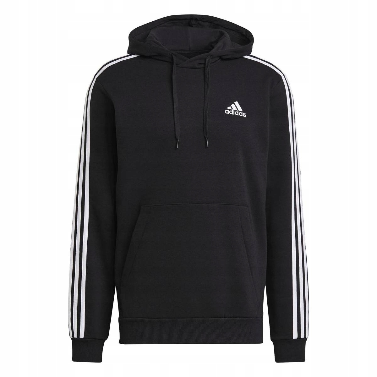 Pánská mikina s kapucí Adidas M 3S Fl Hd L