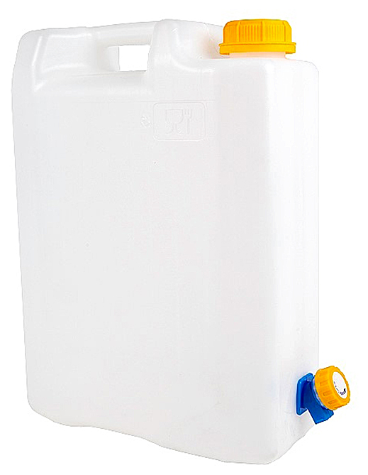 ZAWOREM I KRANEM 10L POJEMNIK NA WODĘ PITNĄ Z