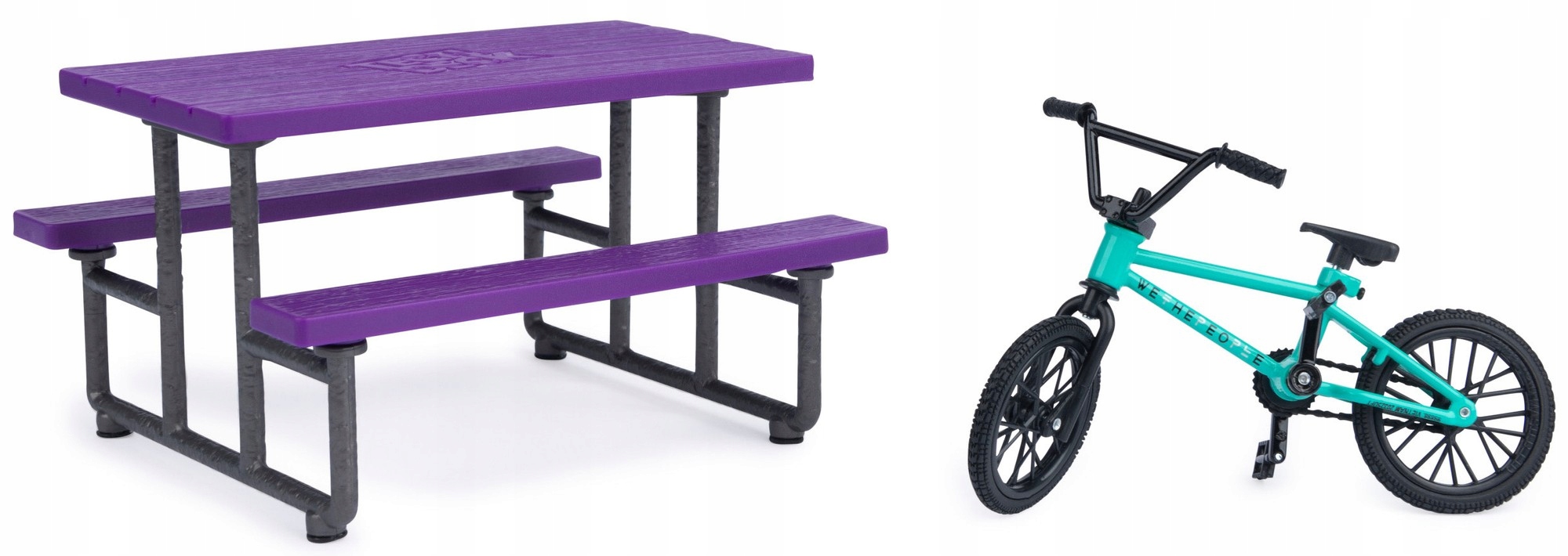 FINGERBIKE ROWER BMX WE THE PEOPLE FREESTYLE HITS + PRZESZKODA TECH DECK Marka Spin Master