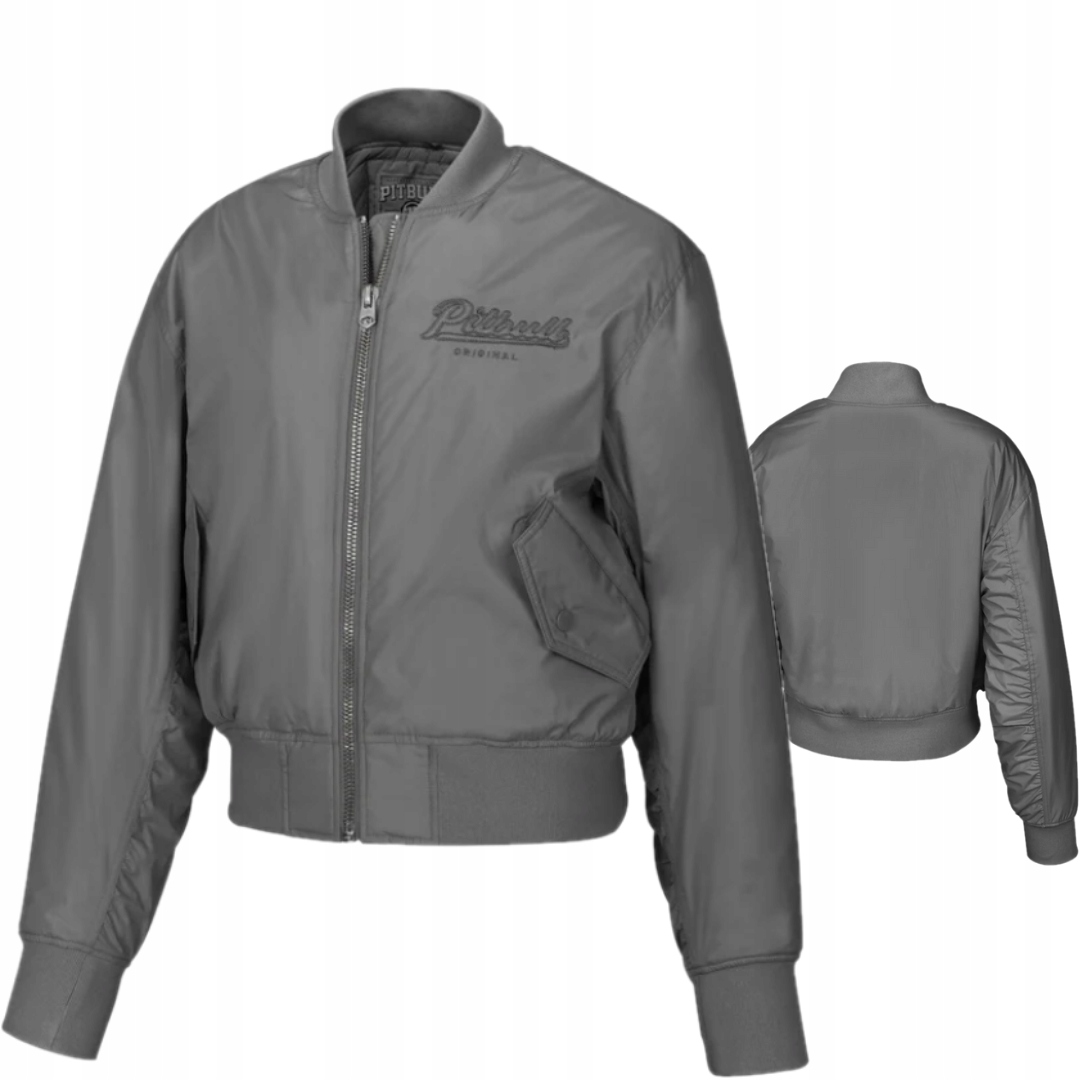 Pitbull West Coast Dámská Jarní Přechodová Bunda Angel Grafitová .n