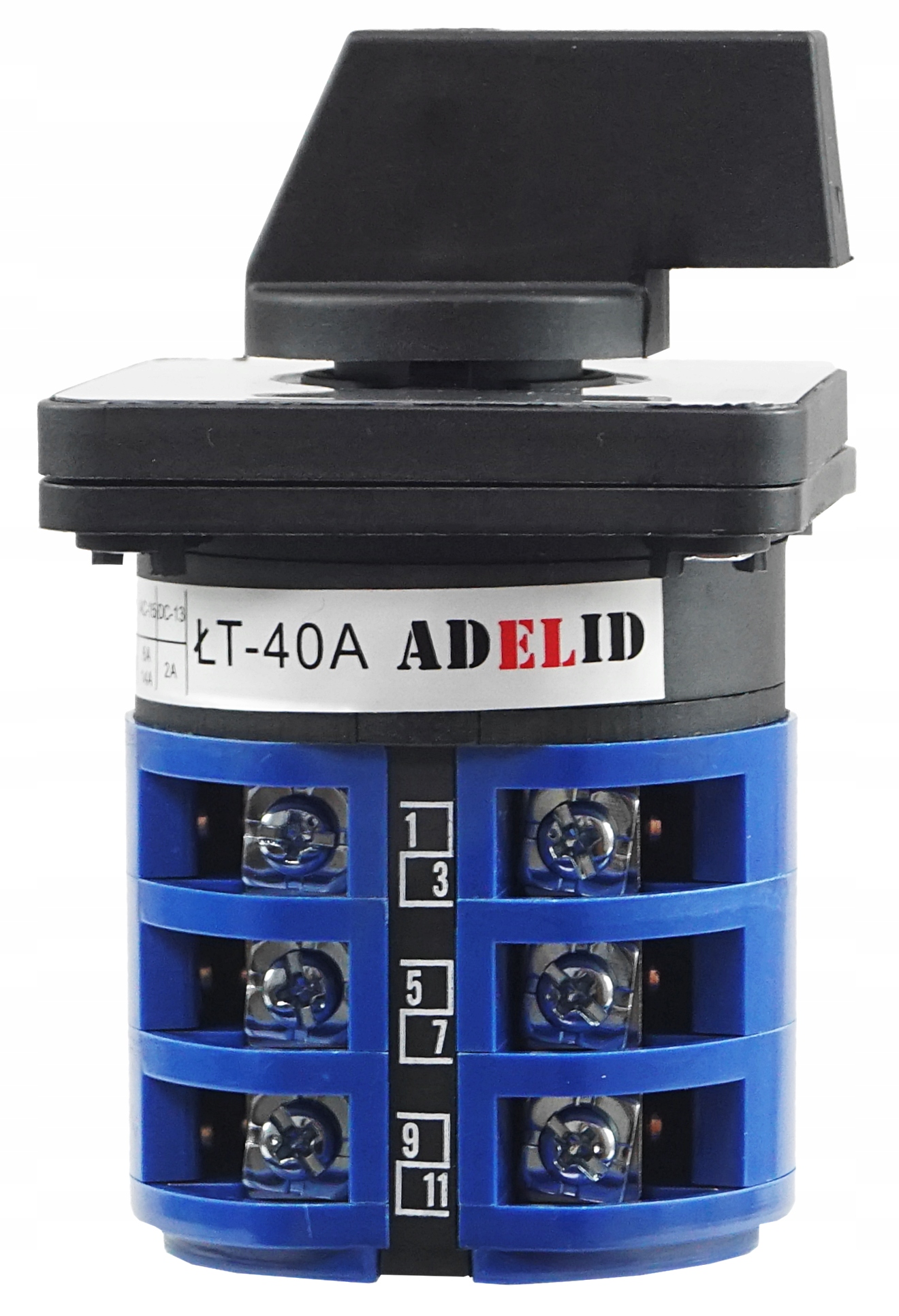 ŁĄCZNIK TABLICOWY 40A 3F 1-0-2 SIEĆ AGREGAT IP65 Marka Adelid