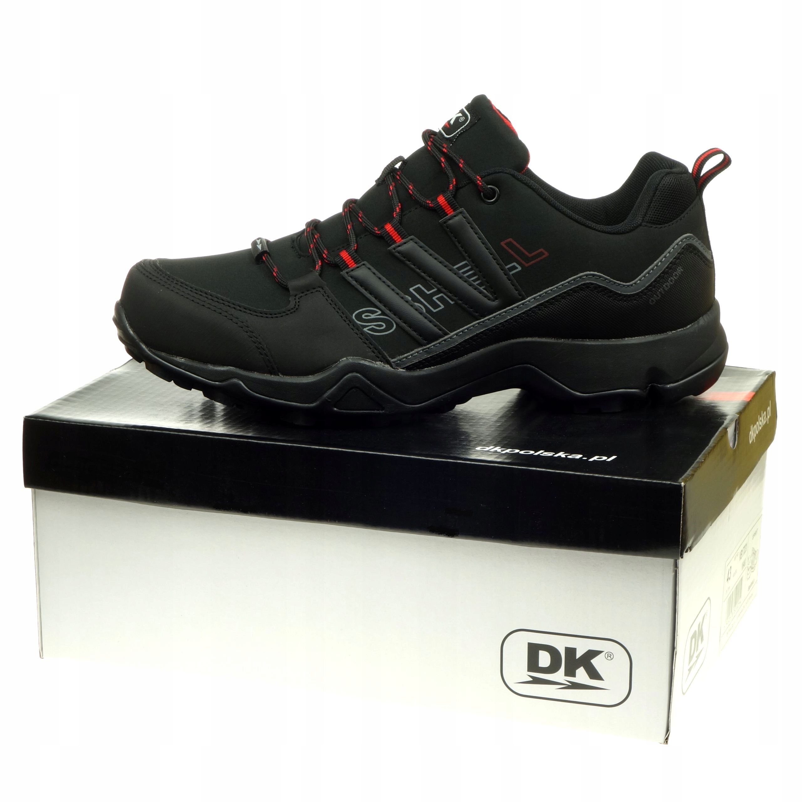 Buty Męskie Trekkingowe DK SPIRIT SoftShell OUTDOOR VB17331 Blk/Red 41 Kod producenta 17331R