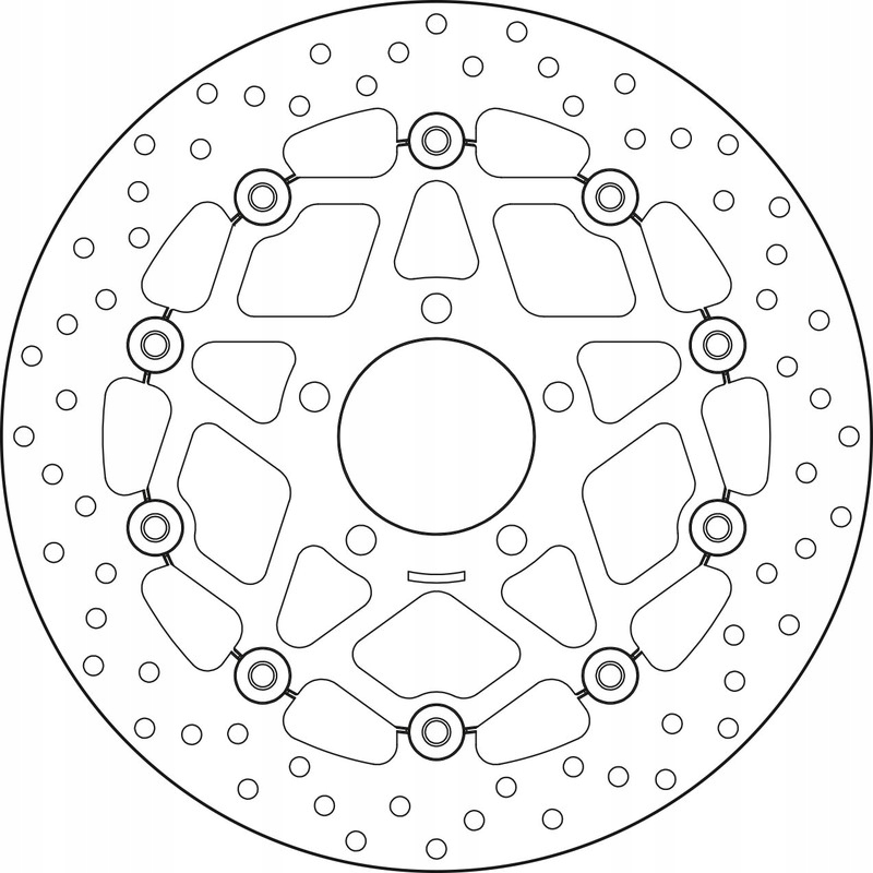 Brzdový Kotúč Brembo Kawasaki KLV1000 Suzuki DL1000 DL650 78B40865