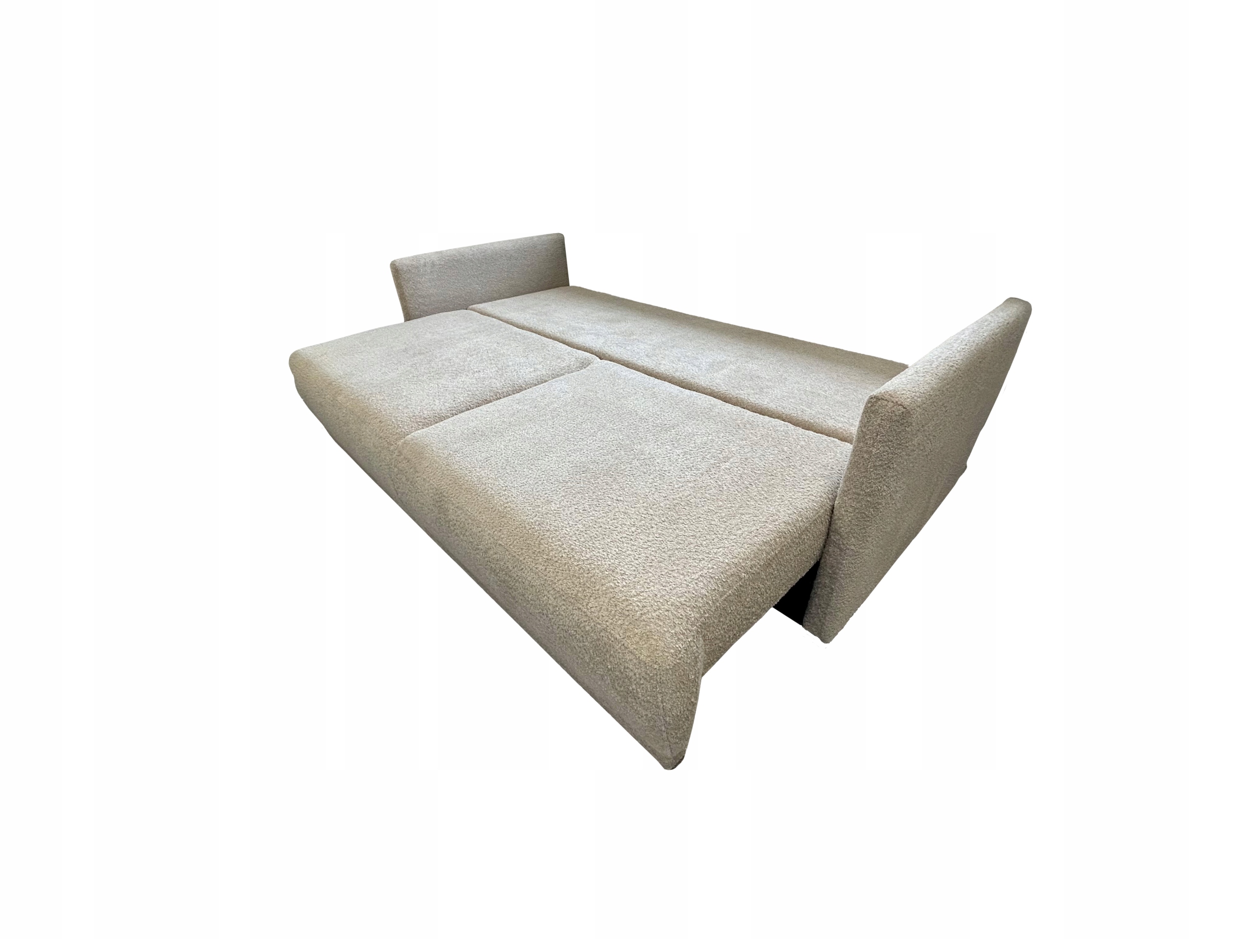 Kanapa sofa CLOUD BOUCLE rozkładana, funkcją spania, pojemnik na pościel Szerokość produktu 220 cm