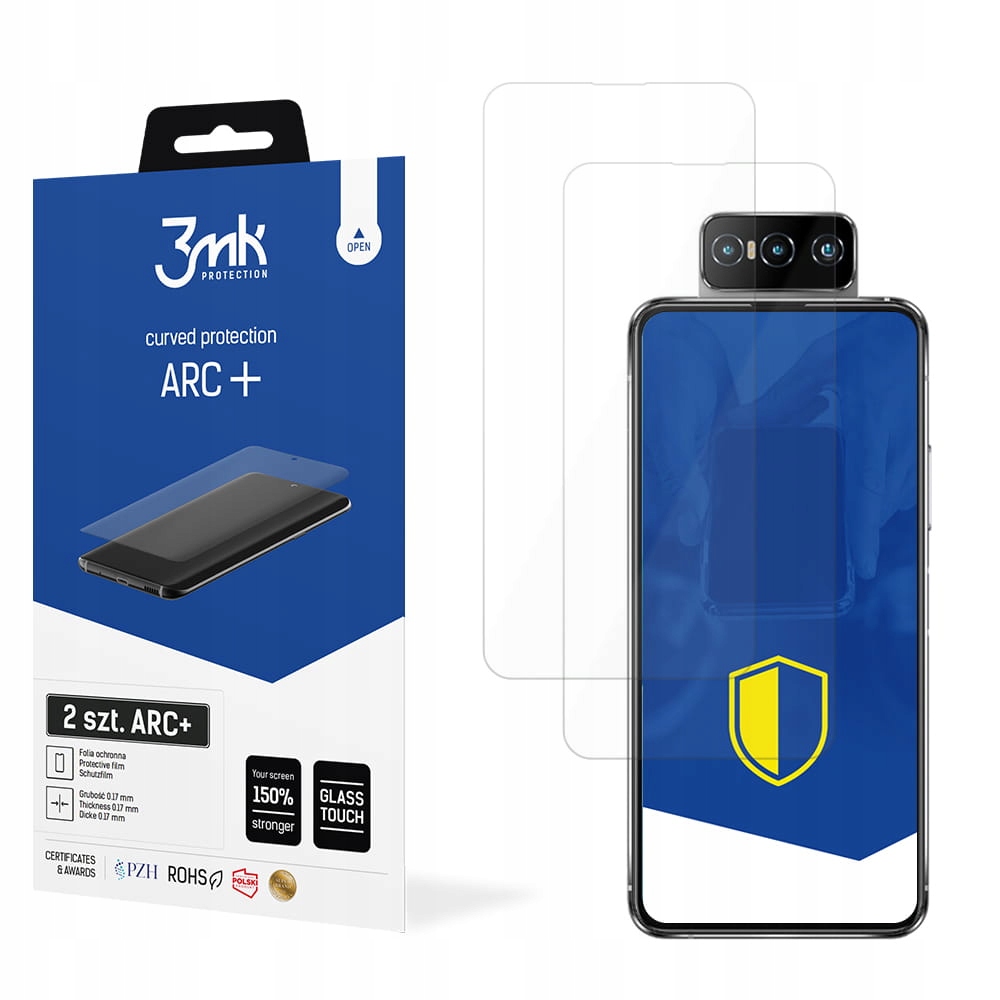

2x Folia 3mk na cały ekran do Asus Zenfone 7
