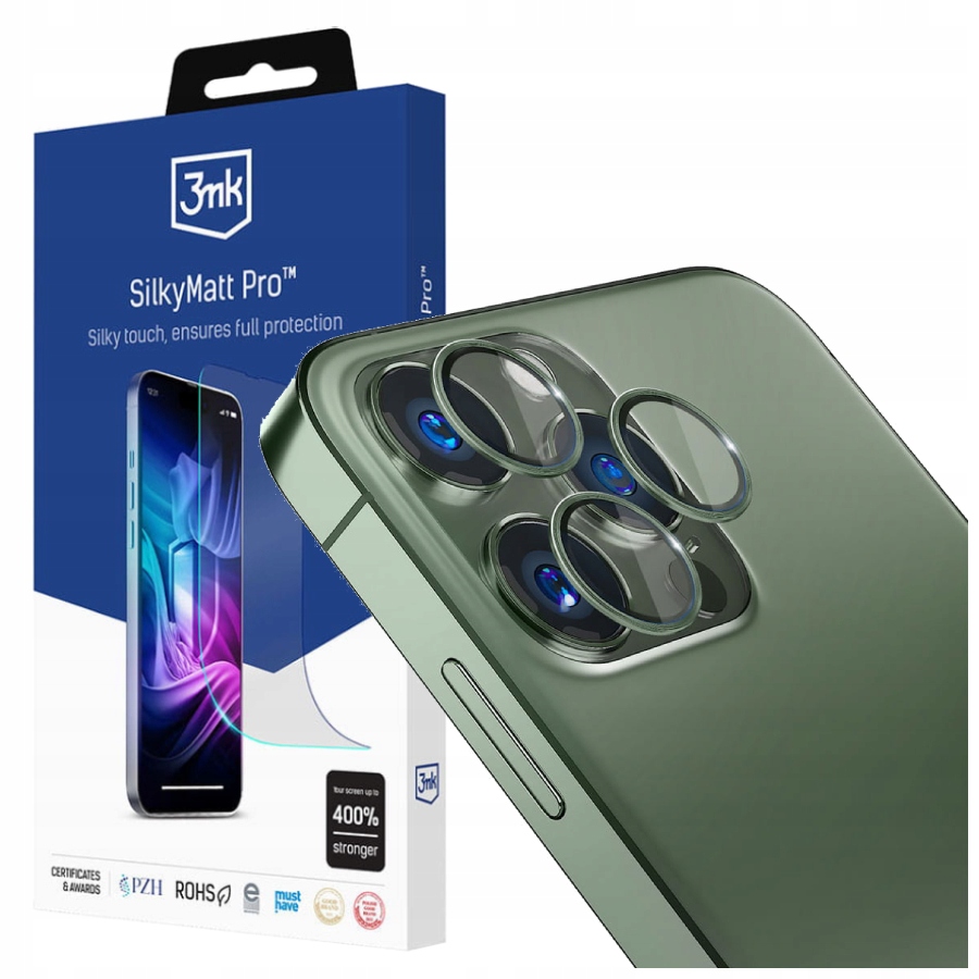 Zestaw 3MK Szkło Na Aparat Matowa Folia Na Ekran Do Iphone 13 Pro-Zdjęcie-0