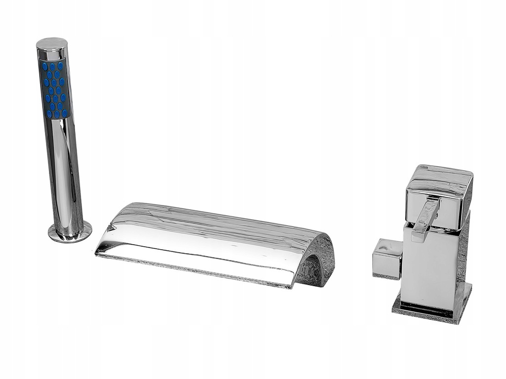 3-OTVOROVÁ Vaňová Batéria S Výtokom A Vodopádom, Vaňová Batéria, Vodopád