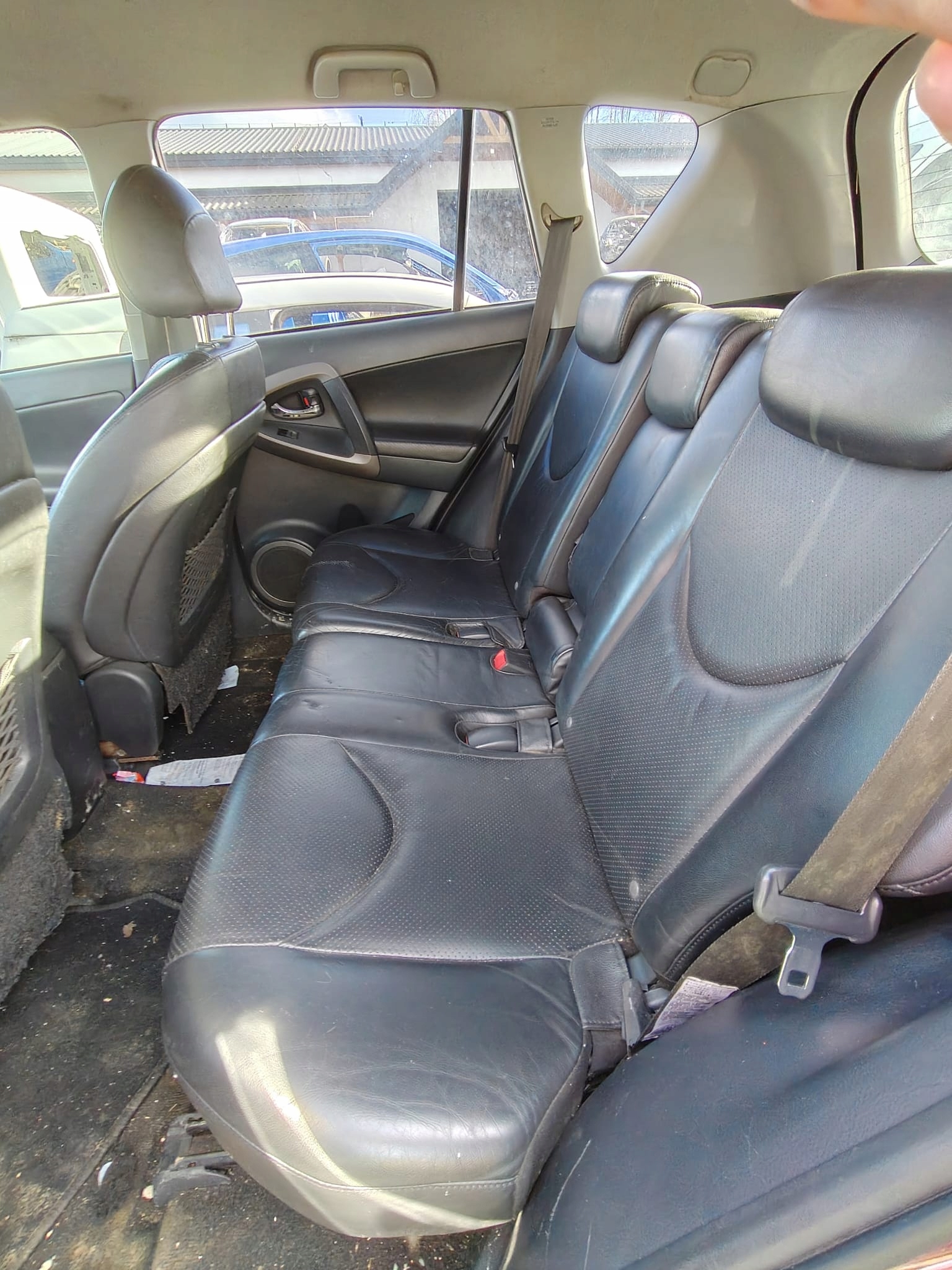 TOYOTA RAV4 III 3 A3 RAV-4 Sitze Leder GRZANE 06