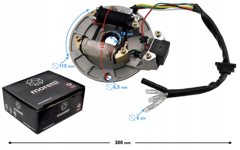 Iskrownik do crossa 125cc