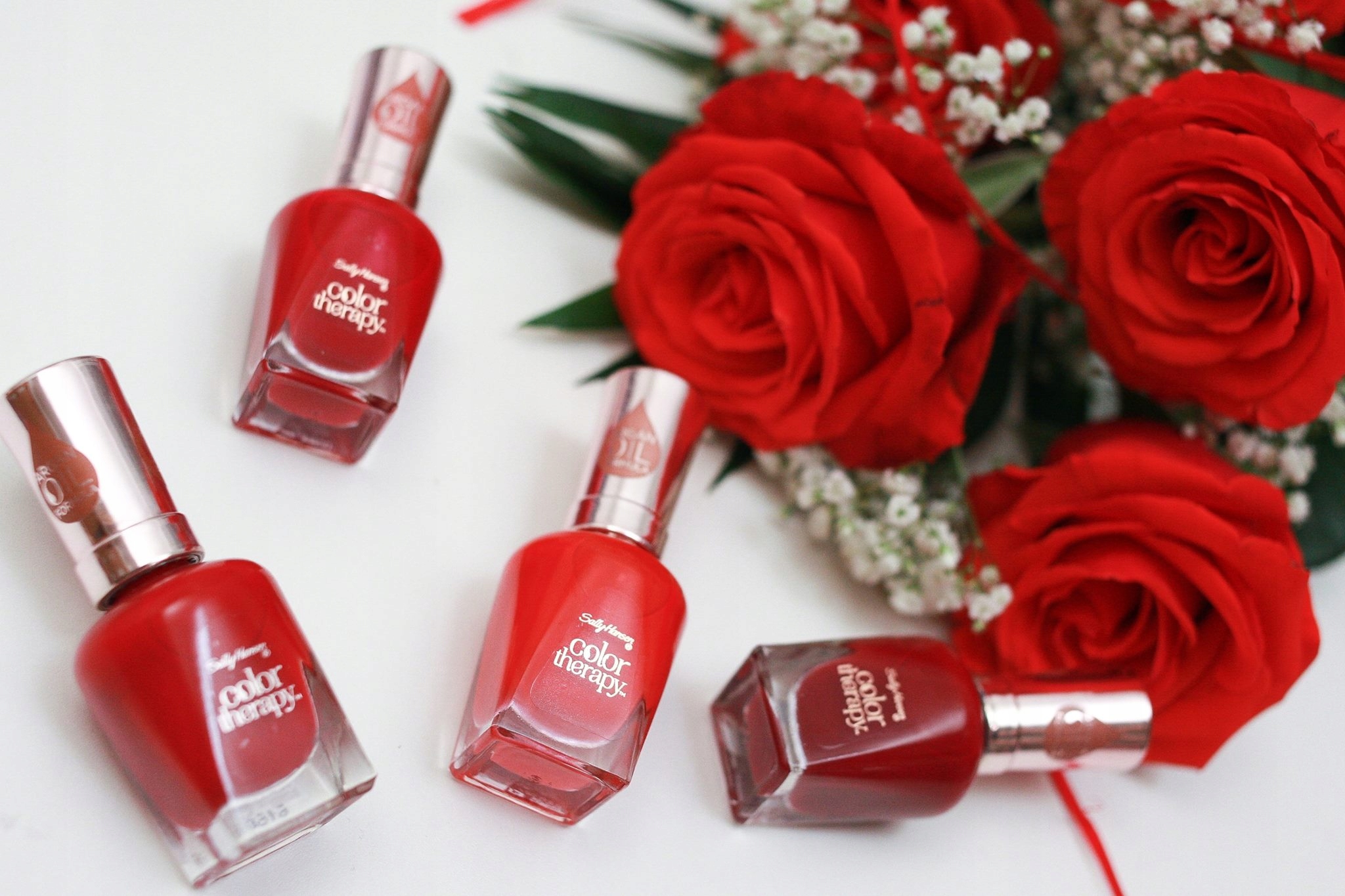 Sally Hansen Color Therapy лак Red-iance 340 — фото 7