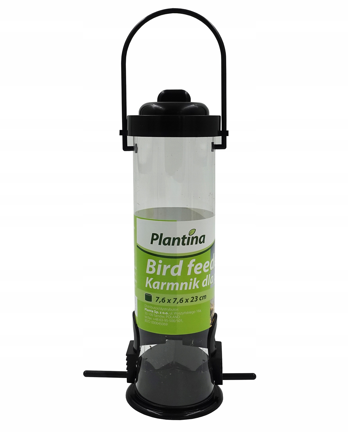 KARMNIK dla DZIKICH PTAKÓW DUŻA TUBA KARMA POKARM SŁONECZNIK dla sikorek Waga 0.2 kg