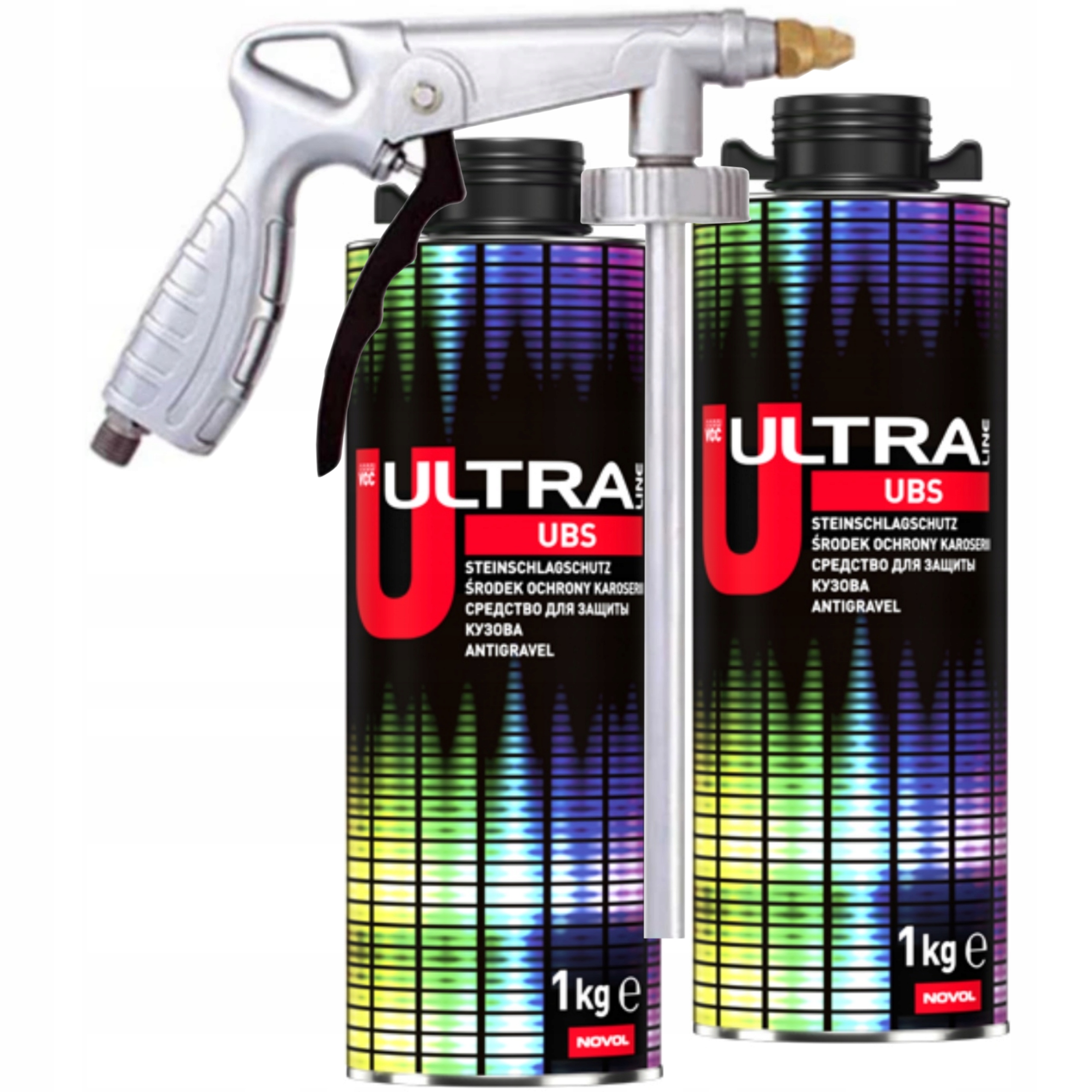 

Novol Ultra Baranek Czarny 2 kg Pistolet Ubs