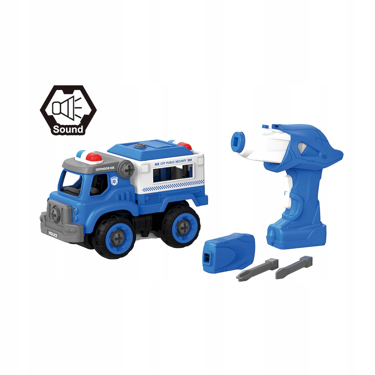 

Auto Zdalnie Sterowane Do Skręcania Rc Policja 3W1