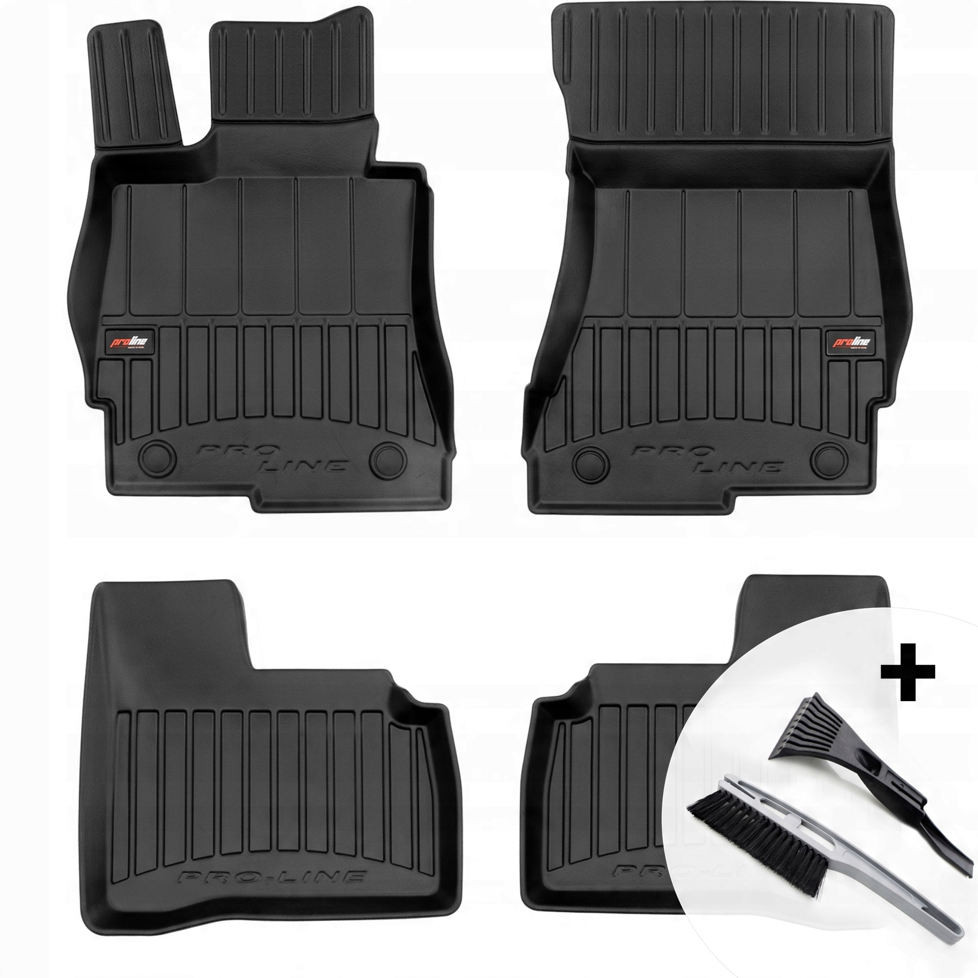 Gumové koberce pro Mercedes S W221 2005-2013