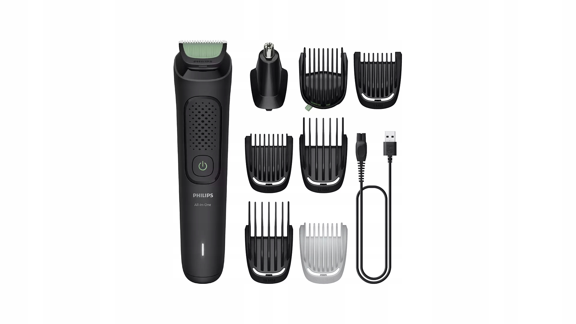 Philips Series 3000 MG3940/15 multifunkční zastřihovač, 8ks nástavcu