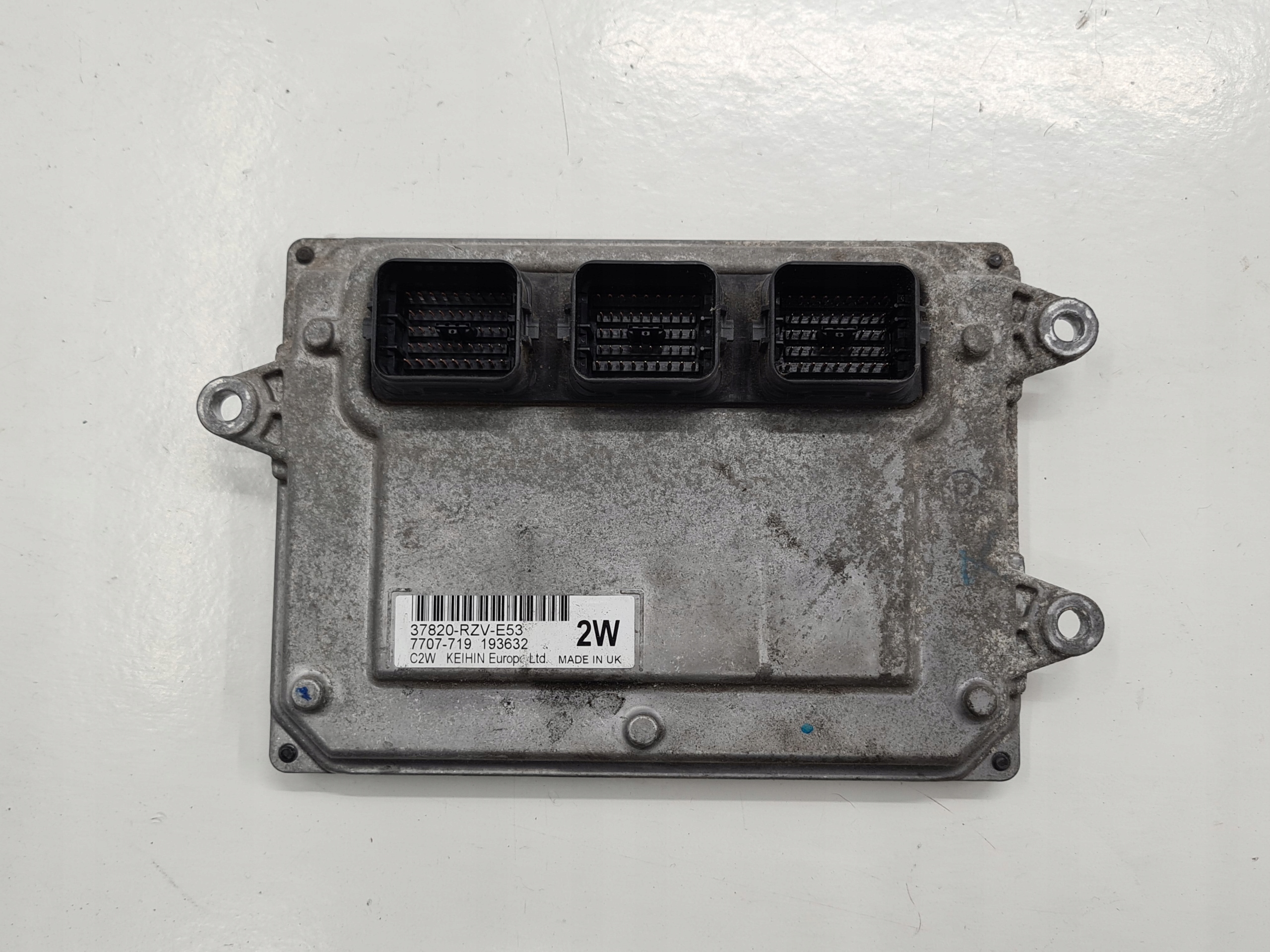 Crv компьютер двигателя honda запчасть 37820-rzv-e53