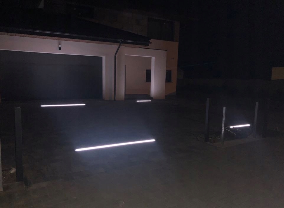 Listwa LED SOLID Bruk Kostka Wjazd Parking Rynek Wymiar PV