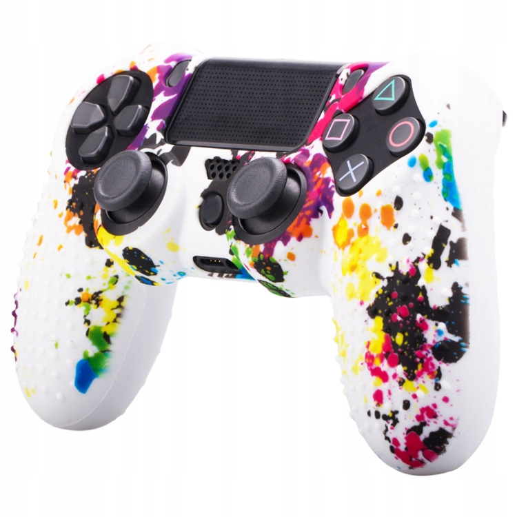 Iris Silikonowy pokrowiec etui osłona case na pad do konsoli PS4 [farba 1]